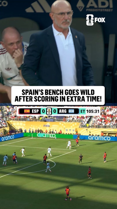 FERRAN TORRES' GOAL SENDS THE SPAIN BENCH INTO DELIRIUM