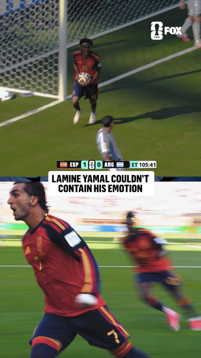 What a moment for Lamine Yamal