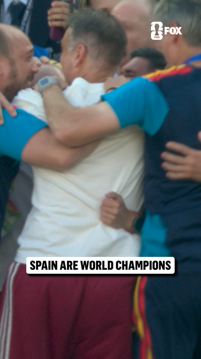 THE MOMENT IT BECAME REALITY FOR SPAIN