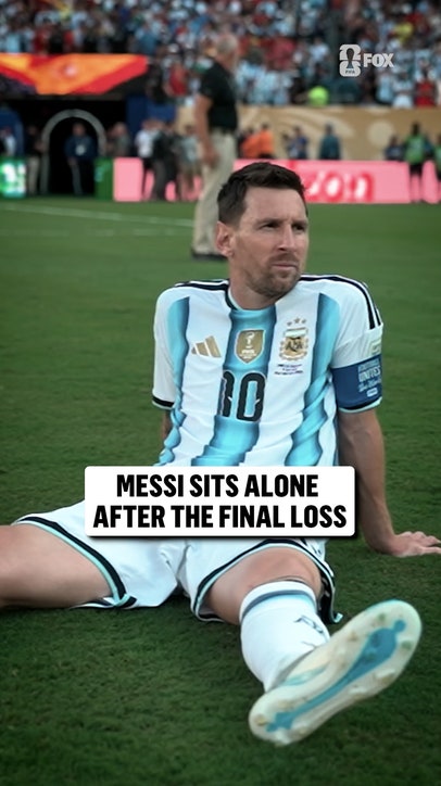 Messi gave everything for Argentina.