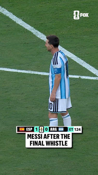Messi gave it his all