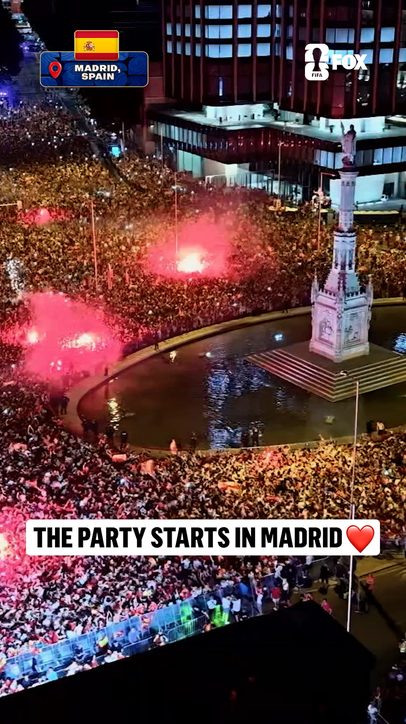 Vibes are high in Madrid after Spain won its second FIFA World Cup title 🏆