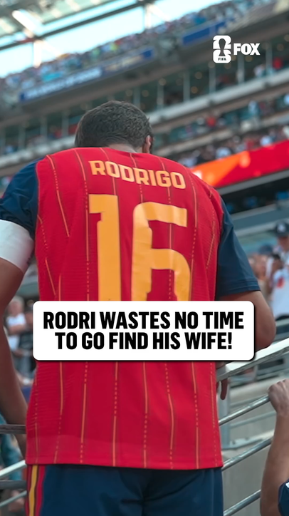 What a moment for Spanish captain Rodri after leading his side to FIFA World Cup glory