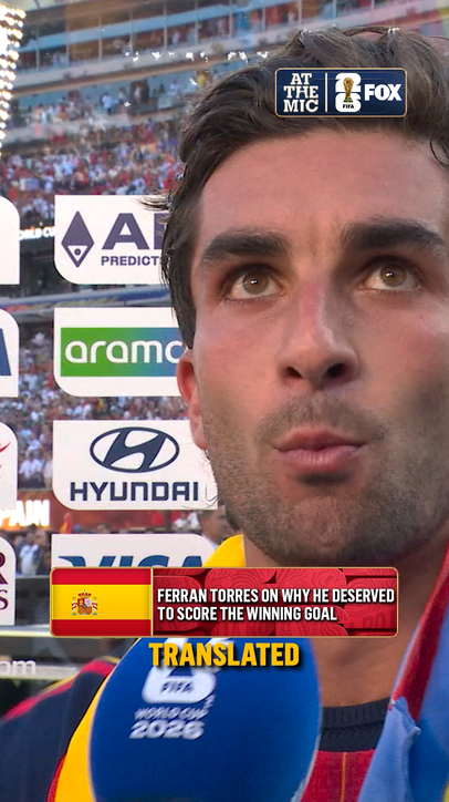 Ferran Torres speaks about the relief of scoring the game-winning goal in the FIFA World Cup Final 🇪🇸