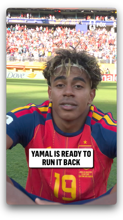Lamine already thinking ahead immediately after winning his first FIFA World Cup
