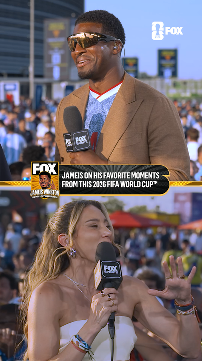 Melissa Ortiz asked Jameis what is favorite moments of this FIFA World Cup were 🌎