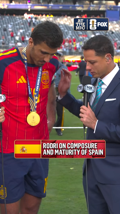Rodri talks with Javier Hernández about how this Spain side has improved since winning UEFA EURO 2024 🇪🇸