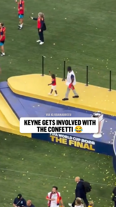 It's Keyne's world and we're all living in it 🎊