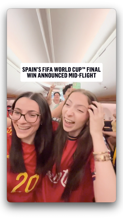 A high-altitude celebration 👏 (Via TT/_crisscb)