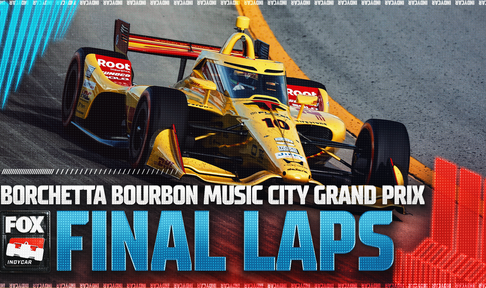 Josef Newgarden's car flips after scary collision with Louis