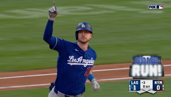 Kyle Tucker hits a solo home run, giving Dodgers early lead vs. Mets