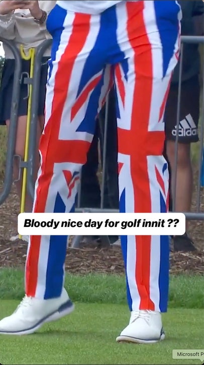 These pants from Ian Poulter 🇬🇧