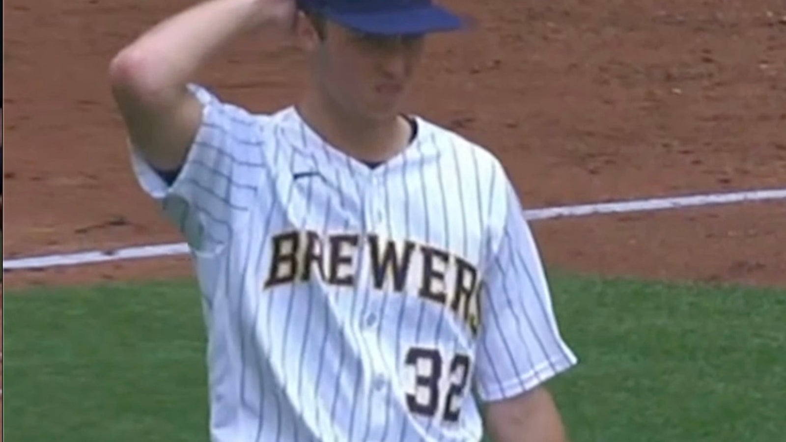 The Miz struck out a dozen in five innings of work for the Brewers today 😮💨