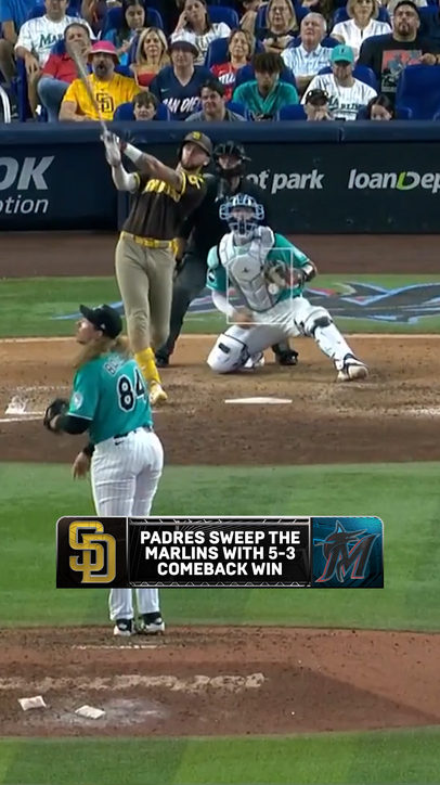 Padres Complete COMEBACK FOR SWEEP🧹