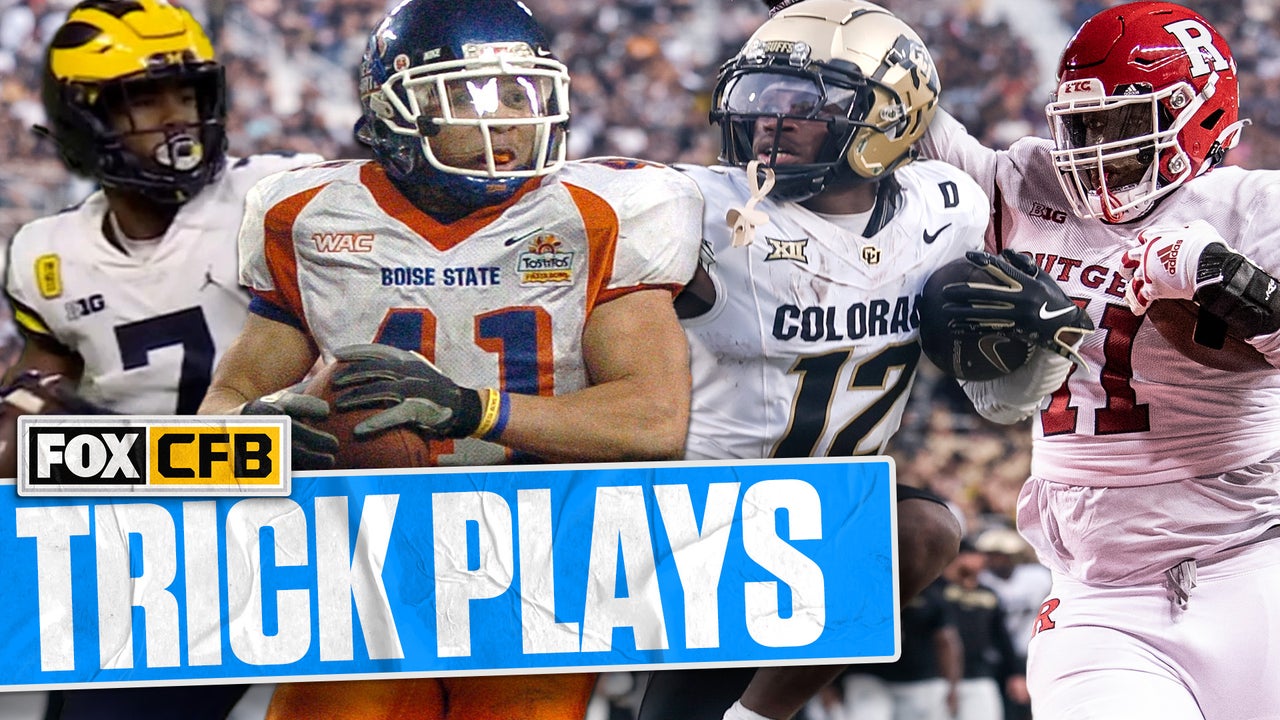 CRAZIEST College Football Trick Plays EVER on FOX 🏈 CFB on FOX