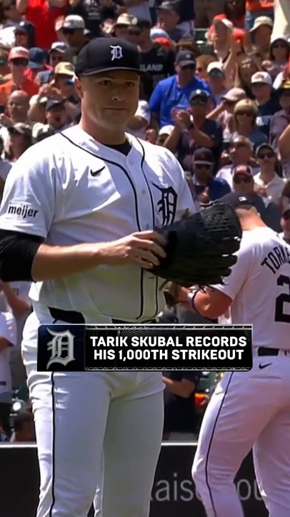 Tarik Skubal is the 17th Tiger to reach 1,000 career strikeouts! 💪