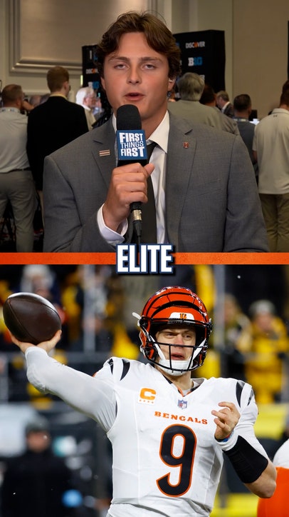 Julian Sayin says he models his game off of Joe Burrow 👀