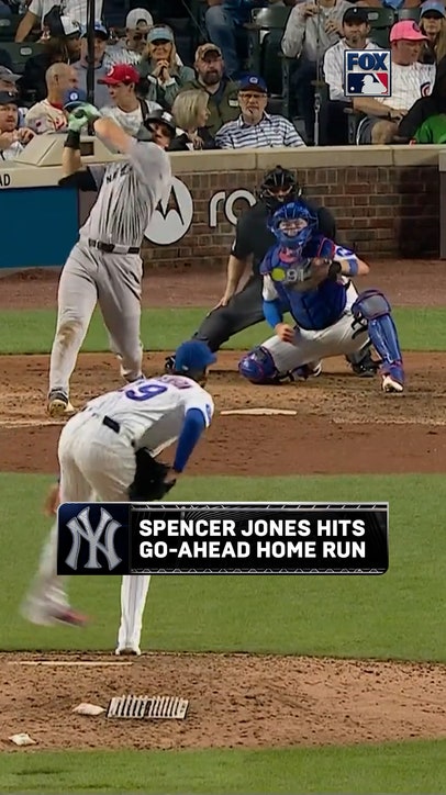 Spencer Jones gives the Yankees the lead in the 7th! 