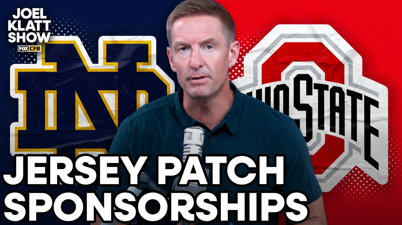 Ohio State and Notre Dame ink sponsorship deals for jersey patches 🏈 Joel Klatt Show 