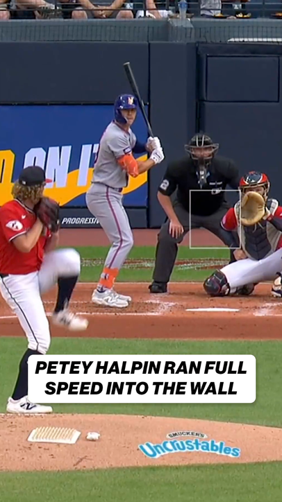 Petey Halpin held on for the catch!