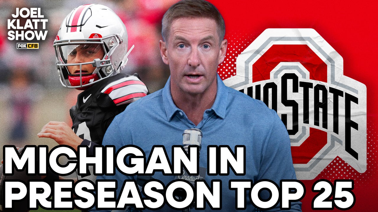 Ohio State in Joel Klatt's preseason top 25 🏈 Joel Klatt Show