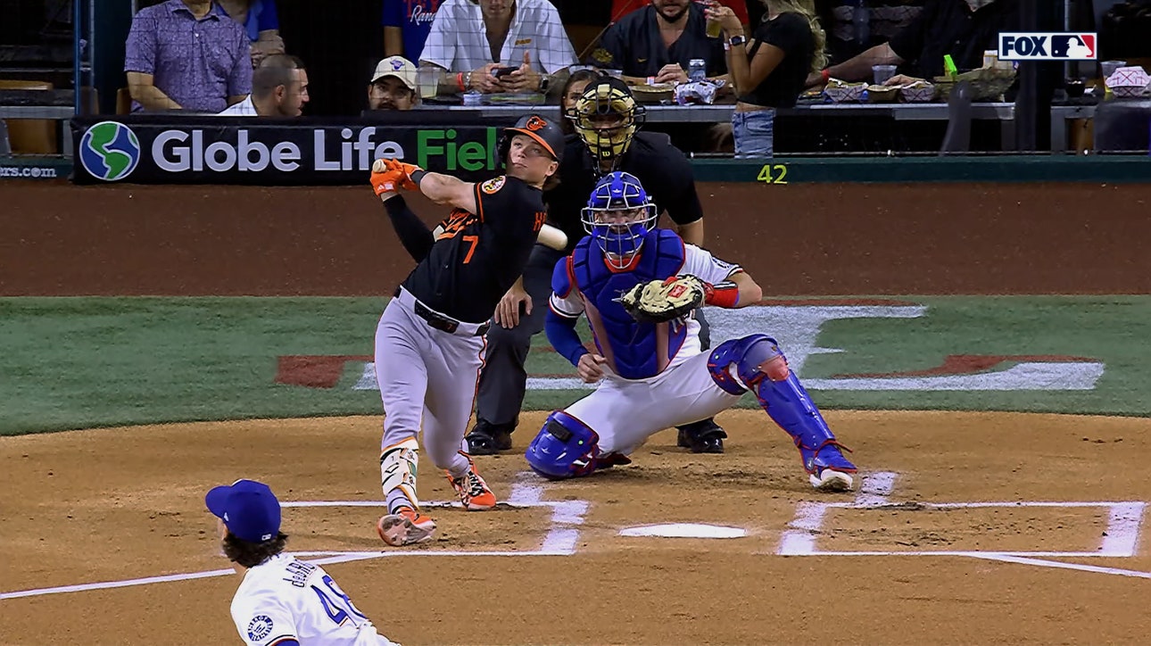 Jackson Holliday hits solo home run, giving Orioles early lead over Rangers