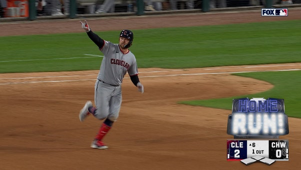 Rhys Hoskins crushes two-run home run, giving Guardians lead over White Sox
