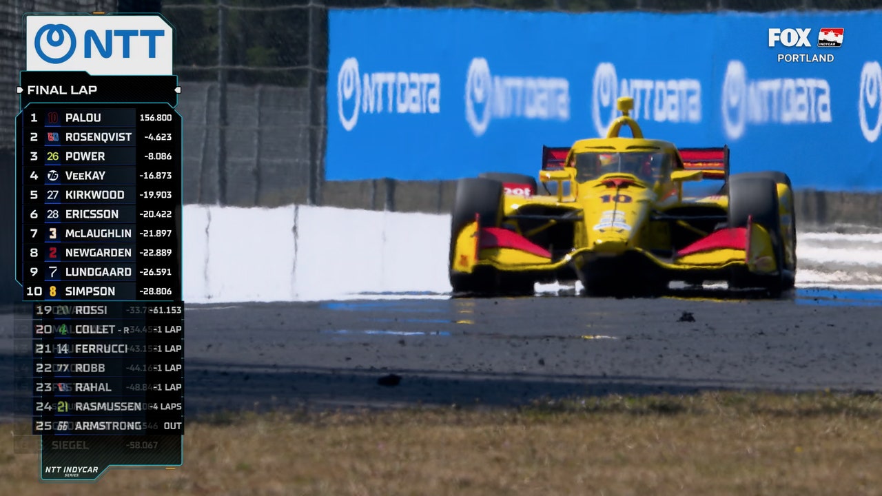 FINAL LAP: Alex Palou takes checkered flag at OnlyBulls Grand Prix of Portland 🏁 INDYCAR on FOX