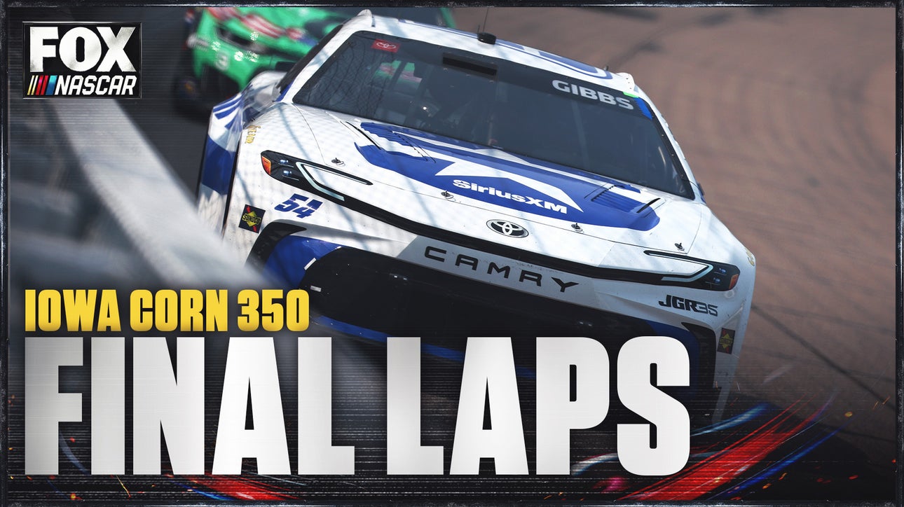 FINAL LAPS: Ty Gibbs takes checkered flag at Iowa Corn 350 🏁 NASCAR on FOX