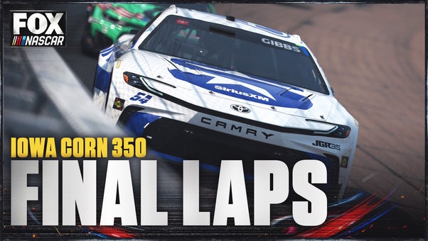 FINAL LAPS: Ty Gibbs takes checkered flag at Iowa Corn 350 🏁 NASCAR on FOX