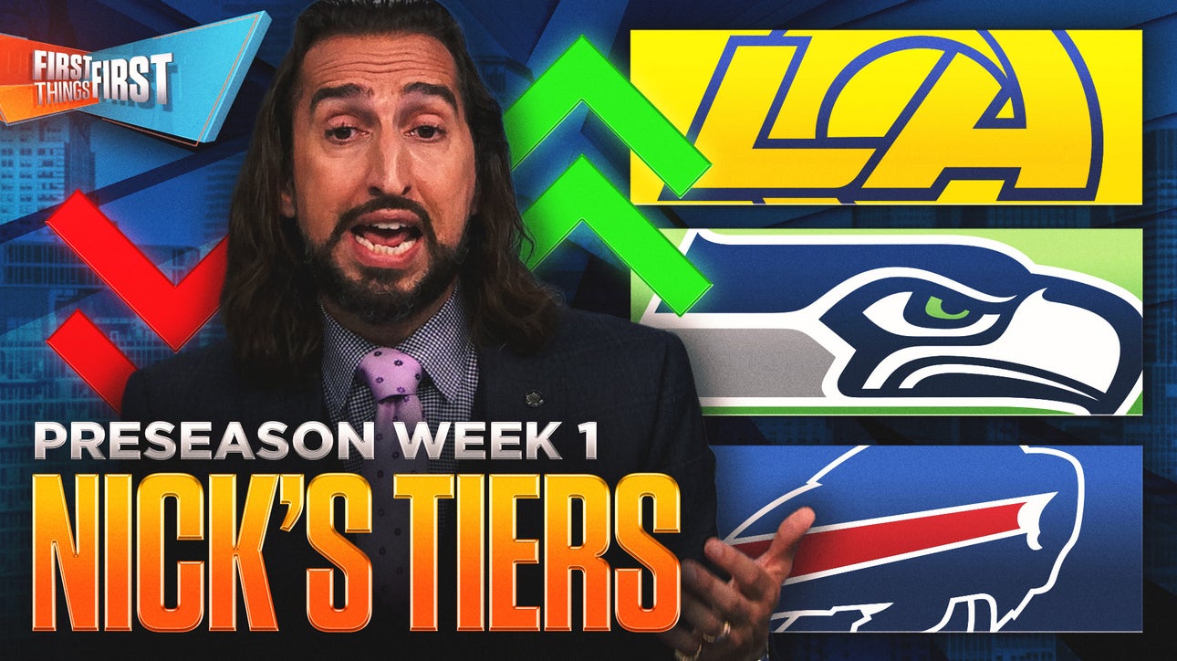 New team claims top spot on Nick’s NFL Tiers 👀 | FTF