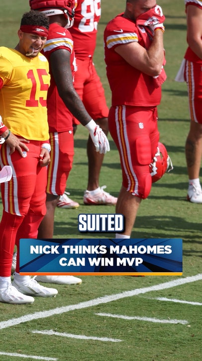 Buying Mahomes can win MVP this year? 'A resounding obvious yes he can' — Nick Wright explains why: