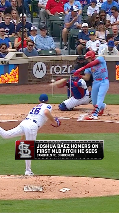 Welcome to the big leagues, Joshua Báez! 👏