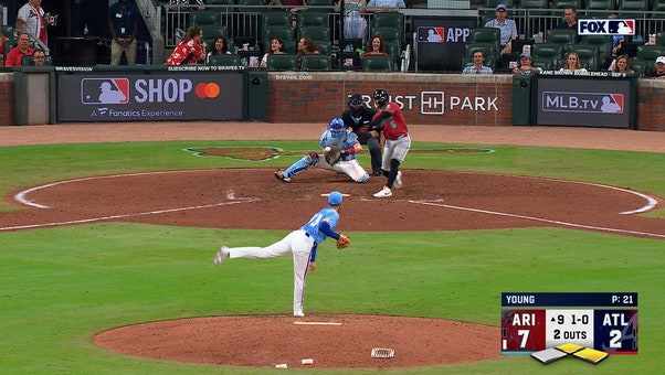 Ildemaro Vargas hits three-run home run, extending Diamondbacks' lead over Braves