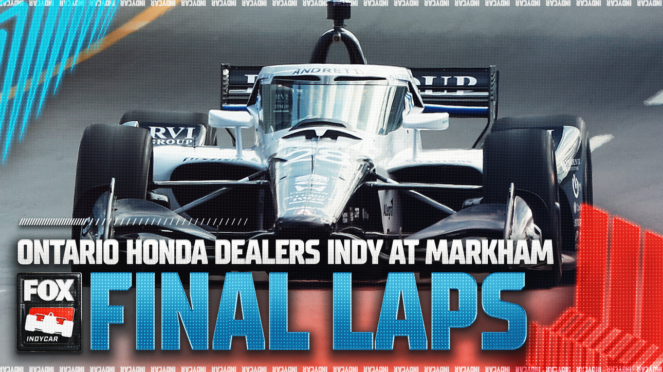 FINAL LAPS: Marcus Ericsson wins Ontario Honda Dealers Indy at Markham 🏁 | INDYCAR on FOX