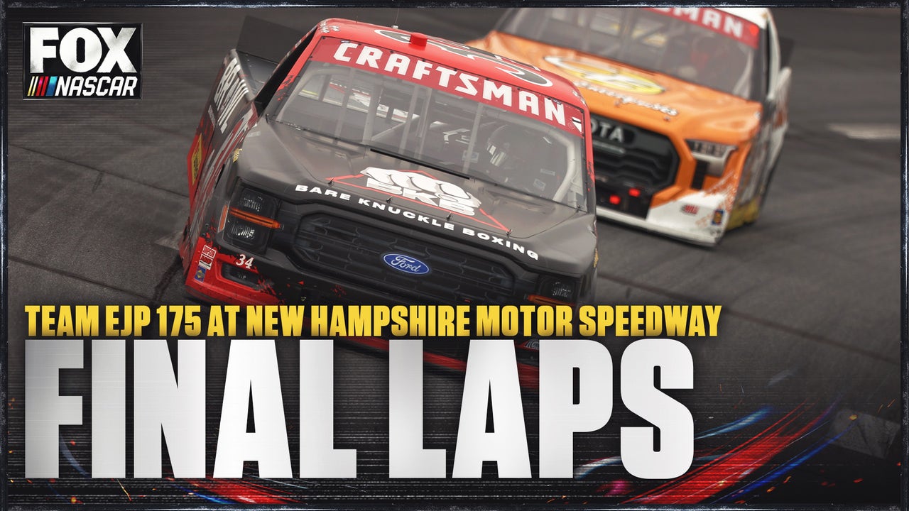 FINAL LAPS: Layne Riggs takes the checkered flag in the EJP 175 🏁 NASCAR on FOX