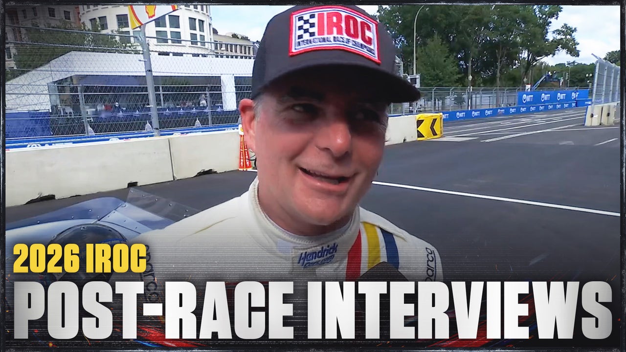 Jeff Gordon and Kurt Busch post-race interviews from 2026 IROC Races on D.C. Street Circuit 🎤