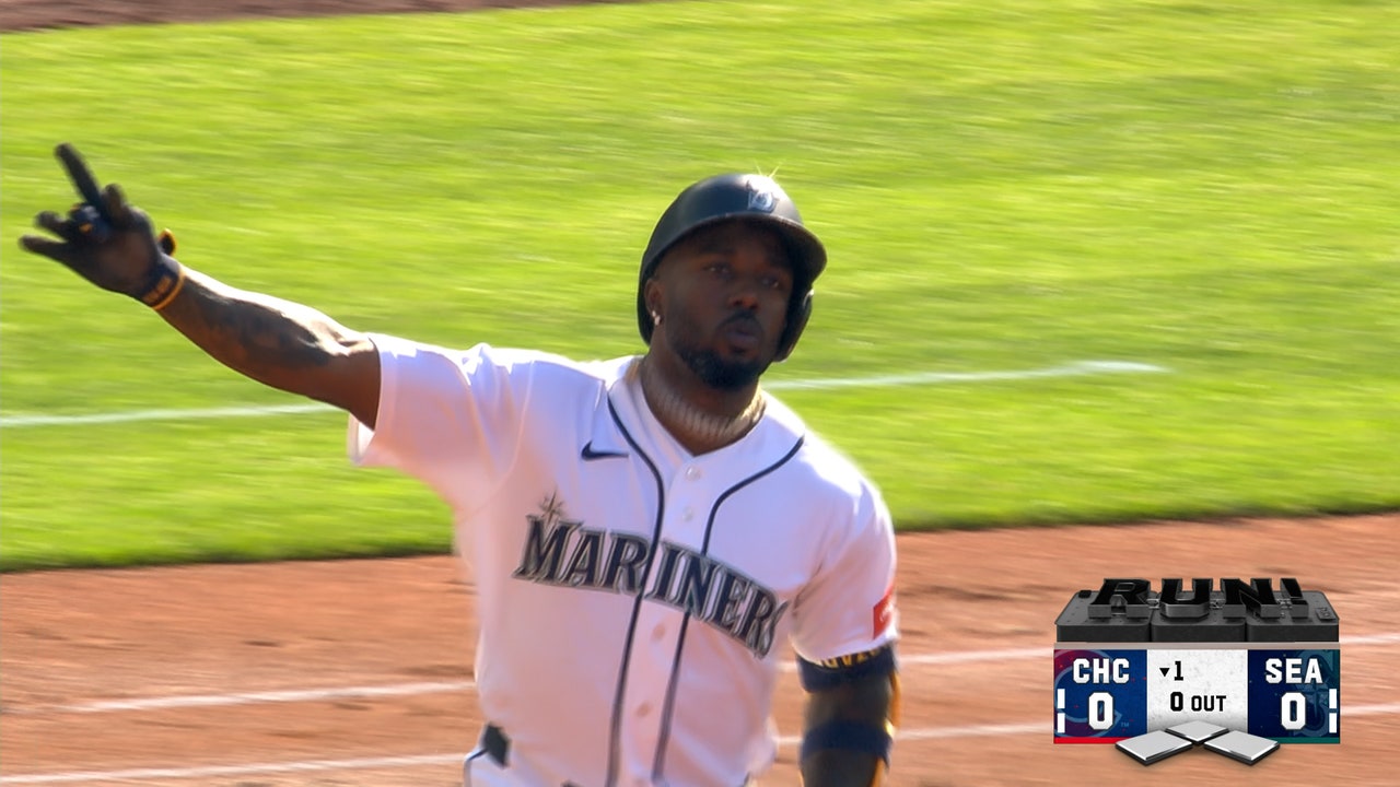Randy Arozarena crushes solo home run, giving Mariners lead over Cubs