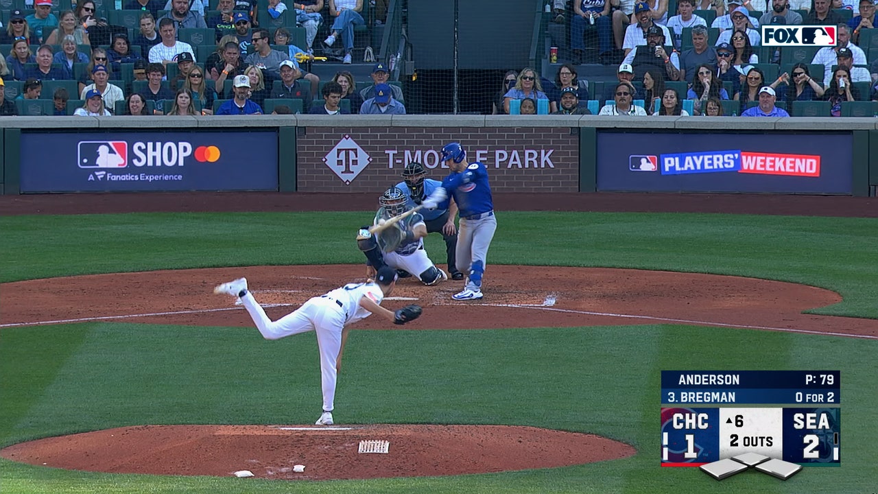 Cubs' Alex Bregman and Michael Busch hit back-to-back home runs to take lead vs. Mariners