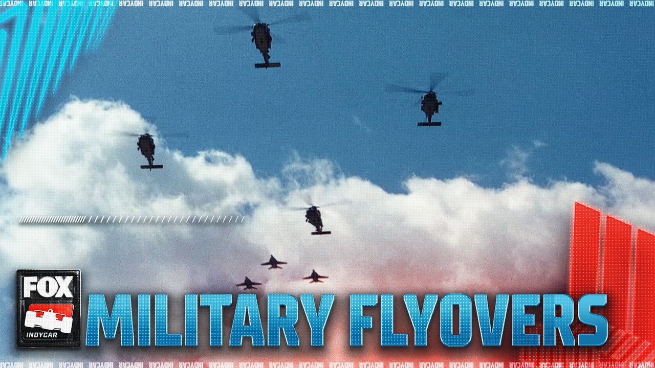 U.S. Military Flyovers ahead of Freedom 250 🏁 INDYCAR on FOX