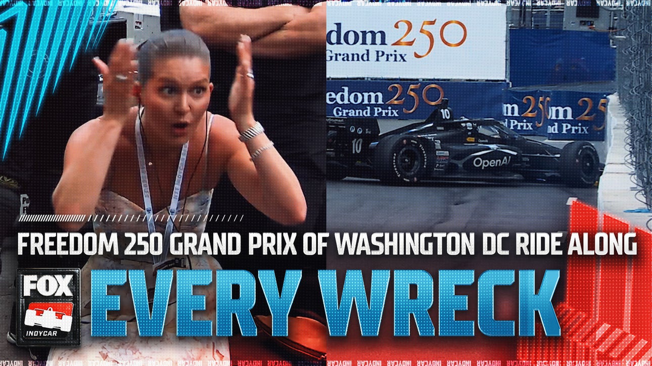 Freedom 250 Grand Prix: EVERY WRECK from the Race 💥 INDYCAR on FOX