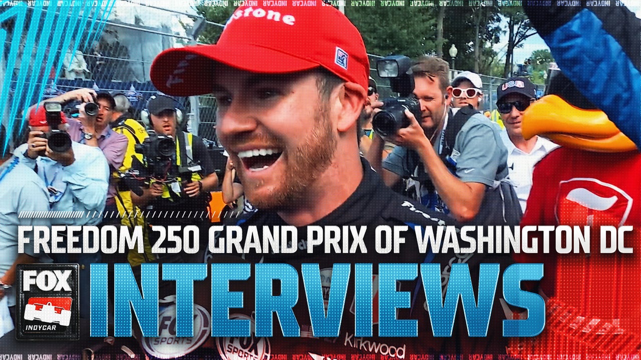 POST-RACE INTERVIEWS 🎤 Kyle Kirkwood & more after Freedom 250 Grand Prix of Washington DC 🇺🇸