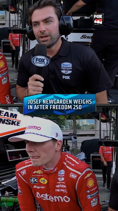 Josef Newgarden's shares thoughts after Freedom 250 🇺🇸