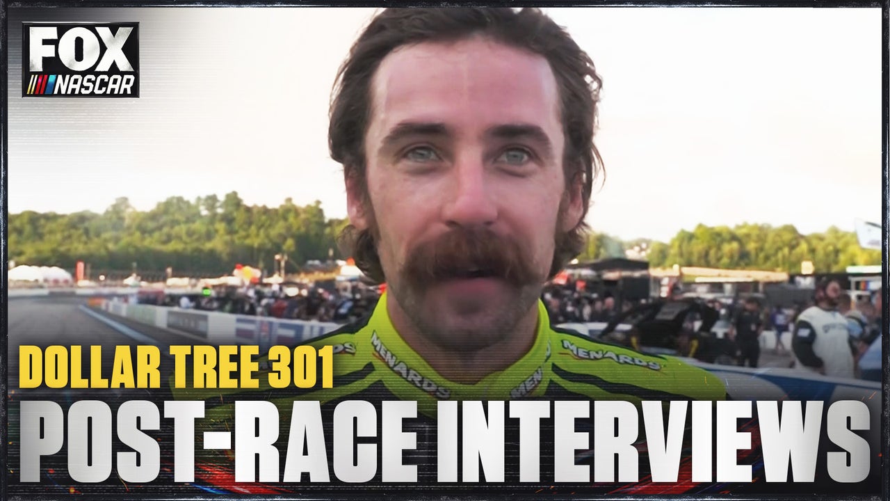Ryan Blaney, Bubba Wallace, Denny Hamlin and more post-race interviews from Dollar Tree 301 🎤