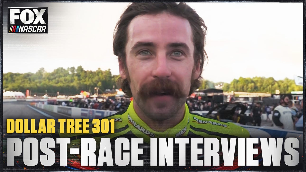 Ryan Blaney, Bubba Wallace, Denny Hamlin and more post-race interviews from Dollar Tree 301 🎤
