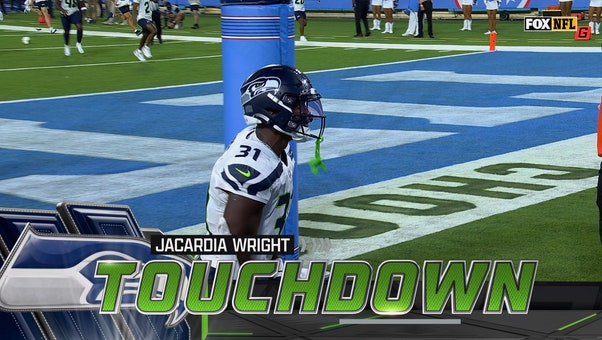 Jacardia Wright breaks loose for 69-yard TD to extend Seahawks lead over Titans | NFL Highlights
