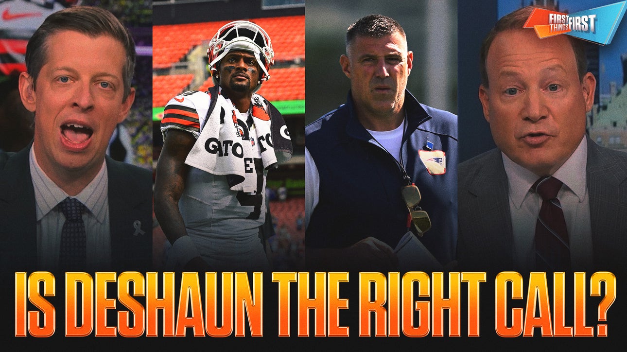 Deshaun Watson gets Week 1 nod over Shedeur Sanders; Vrabel admits Patriots lack depth | FTF