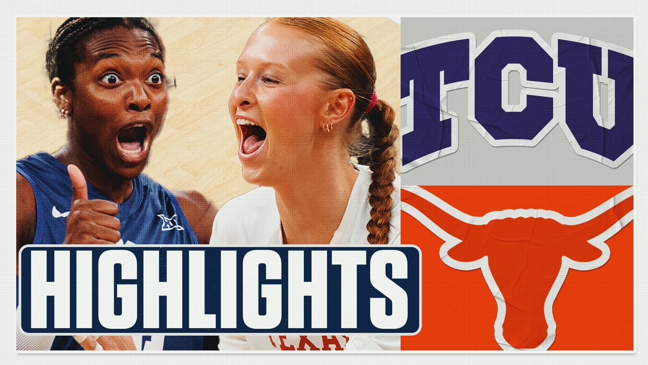 No. 18 TCU vs No. 2 Texas Highlights 🏐 Women’s Volleyball on FOX