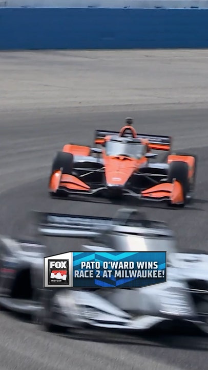 Pato O’Ward gets it done in Race 2 at the Milwaukee Mile! 🏁