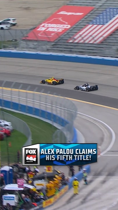 That's No. 5 for Alex Palou!